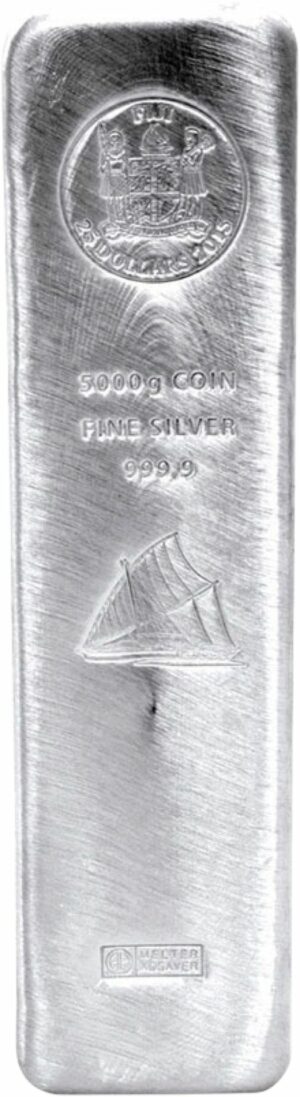 5kg Silber Fiji Münzbarren (Argor Heraeus)