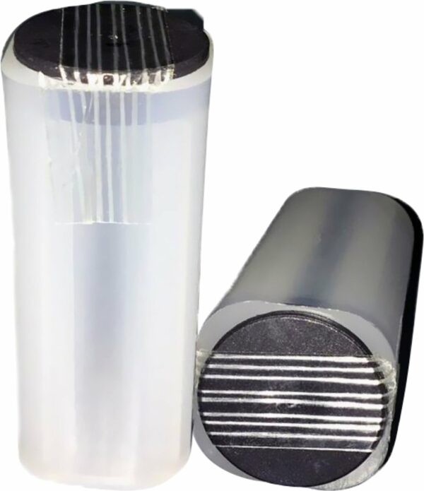Münztube 50 x 20 CHF Vreneli (grauer Deckel)