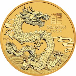 1/10 Unze Gold Lunar III Drache 2024