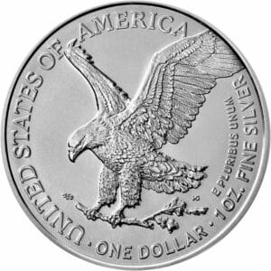 1 Unze Silber American Eagle 2022 (Typ II)