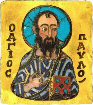 1 Unze Silber Orthodoxer Schrein St.Paul 2014 (Auflage: 999 | coloriert | gildet)