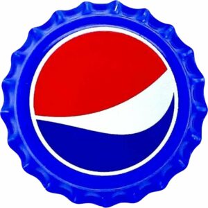 6g Silber Pepsi Kronkorken 2022 PP (modernes Design | Polierte Platte)