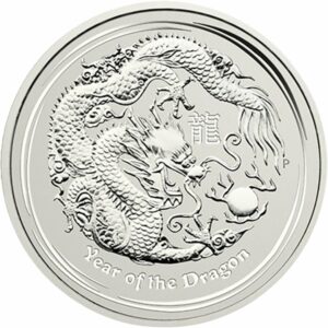 1 kg Silber Lunar II Drache 2012