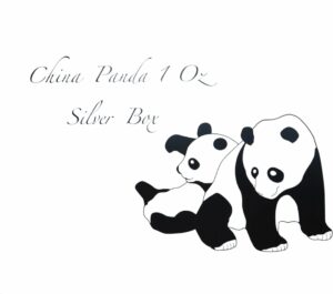 China Panda Box für 40 x 1 Unze Silbermünzen