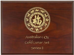 Lunar II Münzbox für 12 x 1 Unze Gold