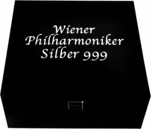 Masterbox Silber 999 Philharmoniker - Holzbox