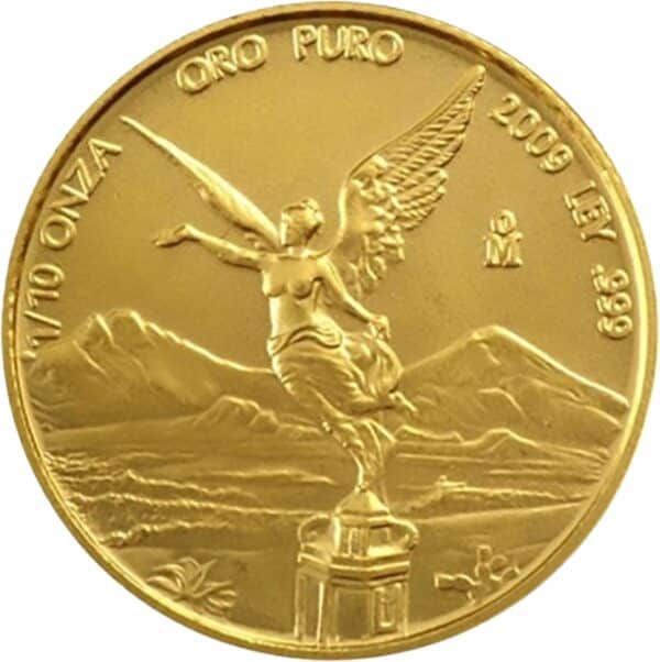 1/10 Unze Gold Mexiko Libertad