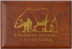 Canadian Polar Serie Münzbox für 6 x 1