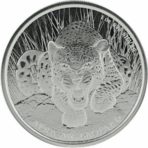 1 Unze Silber African Leopard 2017 (Auflage: 50.000)