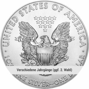 1 Unze Silber American Eagle (verschieden Jahrgänge | ggf. 2. Wahl)