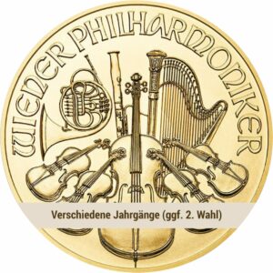 1 Unze Gold Wiener Philharmoniker (verschiedene Jahrgänge | ggf. 2. Wahl)