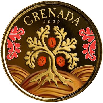 1 Unze Gold EC8 Grenada 2022 (Auflage: 100 | coloriert)