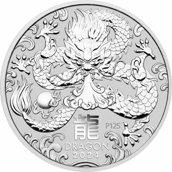 2 Unze Silber Lunar III Drache 2024