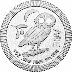 1 Unze Silbermünze Niue Athener Eule 2019