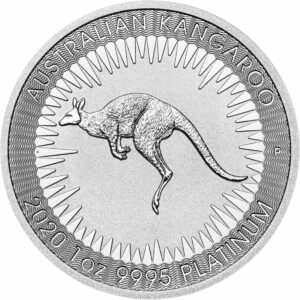1 Unze Platin Känguru Nugget 2020