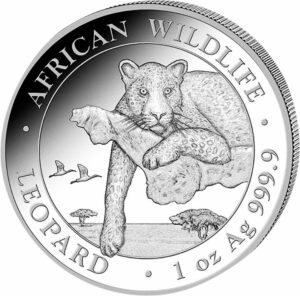 1 Unze Silber African Wildlife Leopard 2020 (Auflage: 30.000)