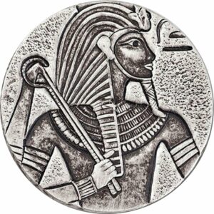 5 Unzen Silber König Tutanchamun 2016 (Auflage: 30.000)