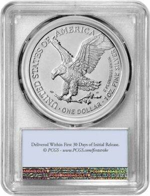 1 Unze Silber American Eagle 2021 (Typ II) MS-70 PCGS