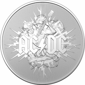 1 Unze Silber AC/DC 2021 (Auflage: 30.000)