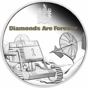 1 Unze Silber 50 Jahre Diamonds are forever 2021 (Auflage:5.000 | PP)