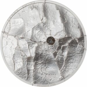 1 Unze Silber Aba Panu Meteorit 2022 PP HR (Auflage: 2.500 | Ultra High Relief)