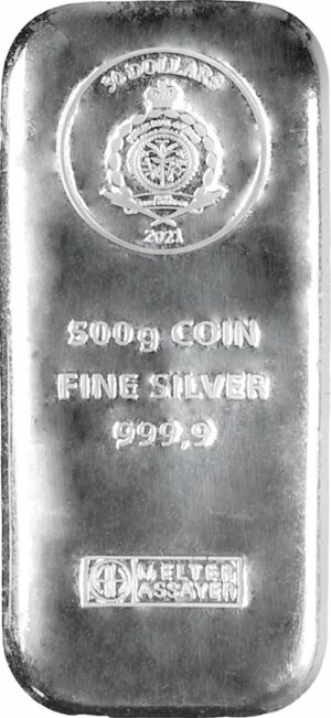 500g Silber Niue Münzbarren Argor Heraeus