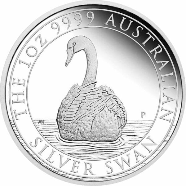 1 Unze Silber Perth Mint Schwan 2023 PP (Auflage: 2.500 | Polierte Platte)