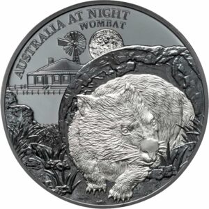 1 Unze Silber Wombat 2021 Black Proof (Auflage: 1.000)