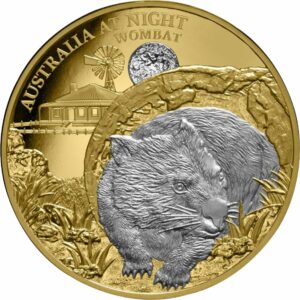 1 Unze Gold Wombat 2021 PP (Auflage:150 | Polierte Platte | Platiniert)