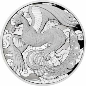 2 Unze Silber Australien Phönix 2022 (Auflage: 1.000)