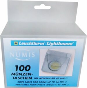 100er Packung Münztaschen für je 1 Unzen-Münzen