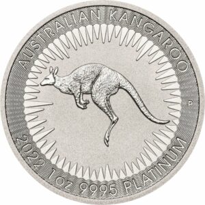1 Unze Platin Känguru Nugget 2022