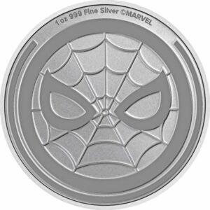 1 Unze Silber Marvel Spider Man 2023 (Auflage. 250.000)