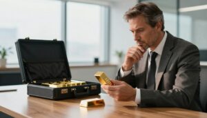 Geschenkte Goldbarren verkaufen