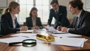 Was tun, wenn Goldbarren verloren gehen?